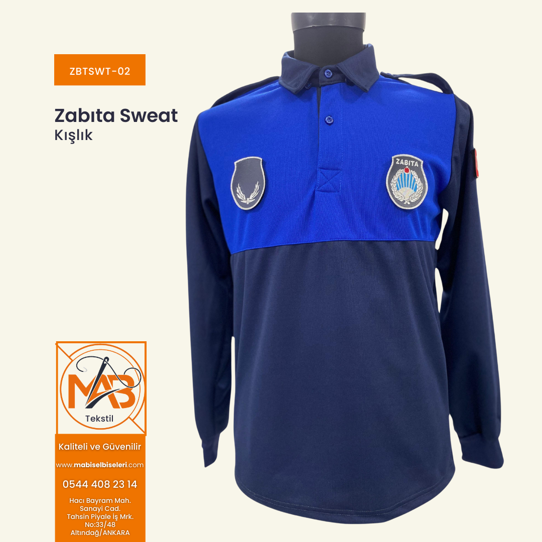 Zabıta Kışlık Sweat